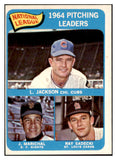 1965 Topps Baseball #010 N.L. Win Leaders Marichal EX-MT 527556