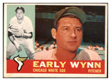 1960 Topps Baseball #001 Early Wynn White Sox EX 527585