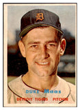 1957 Topps Baseball #405 Duke Maas Tigers EX-MT 527693