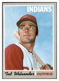 1970 Topps Baseball #673 Ted Uhlaender Indians EX-MT 527853