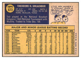 1970 Topps Baseball #673 Ted Uhlaender Indians EX-MT 527853
