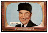 1955 Bowman Baseball #258 John Stevens Umpire VG 527880
