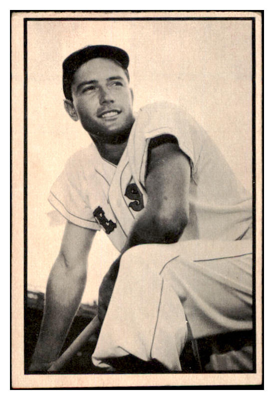 1953 Bowman Black & White Baseball #036 Jimmy Piersall Red Sox VG-EX 527928