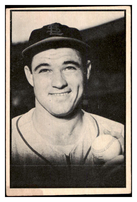 1953 Bowman Black & White Baseball #023 Wilmer Mizell Cardinals VG-EX 527932