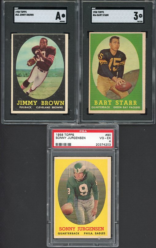 1958 Topps Football Complete Set EX-MT Brown Unitas Starr 527957