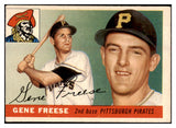 1955 Topps Baseball #205 Gene Freese Pirates VG-EX 528017