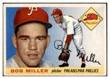 1955 Topps Baseball #157 Bob Miller Phillies EX-MT 528160