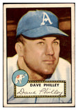 1952 Topps Baseball #226 Dave Philley A's VG-EX 528289