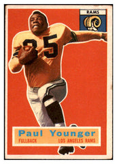 1956 Topps Football #018 Tank Younger Rams VG-EX 528325