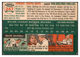 1954 Topps Baseball #247 Eddie Mayo Phillies VG-EX 528555