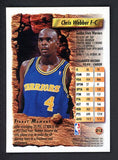 1994 Topps Finest #212 Chris Webber Warriors NR-MT 528752