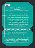 2001 Sage Hit #A47 Reggie Wayne Colts NR-MT Signed 528759