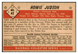 1953 Bowman Black & White Baseball #042 Howie Judson Reds VG-EX 528777