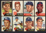 1953 Topps Set Lot 38 Diff Bargain Grade Burgess Lopat Shuba 528796