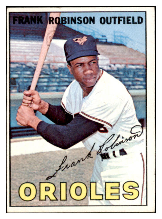 1967 Topps Baseball #100 Frank Robinson Orioles EX 528957