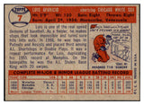 1957 Topps Baseball #007 Luis Aparicio White Sox EX-MT 529066