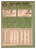 1967 Topps Baseball #320 Gaylord Perry Giants EX-MT 529207