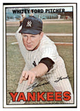 1967 Topps Baseball #005 Whitey Ford Yankees EX-MT 529230