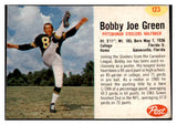 1962 Post Football #123 Bobby Green Steelers GD-VG 529396