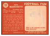 1958 Topps Football #016 Gino Marchetti Colts NR-MT 529460