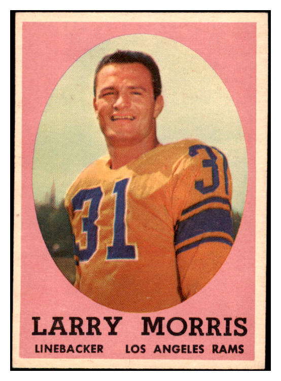 1958 Topps Football #050 Larry Morris Rams EX-MT 529479