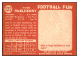 1958 Topps Football #122 Hugh McElhenny 49ers NR-MT 529526
