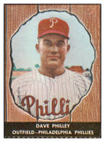1958 Hires #012 Dave Philley Phillies NR-MT No Tab 529558