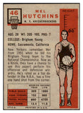 1957 Topps Basketball #046 Mel Hutchins Knicks VG-EX 529647