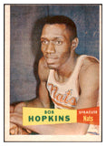 1957 Topps Basketball #053 Bob Hopkins Nationals EX 529653
