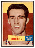 1957 Topps Basketball #055 Phil Jordon Knicks EX-MT 529654