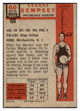 1957 Topps Basketball #060 George Dempsey Warriors VG-EX 529659