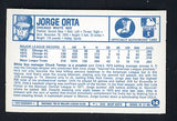 1975 Kelloggs Baseball #014 Jorge Orta White Sox NR-MT 530145