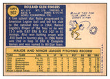 1970 Topps Baseball #502 Rollie Fingers A's EX-MT 530322
