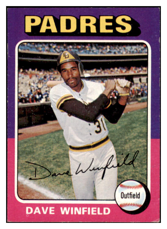 1975 Topps Baseball #061 Dave Winfield Padres EX 530467