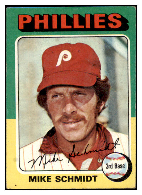 1975 Topps Baseball #070 Mike Schmidt Phillies VG-EX 530475