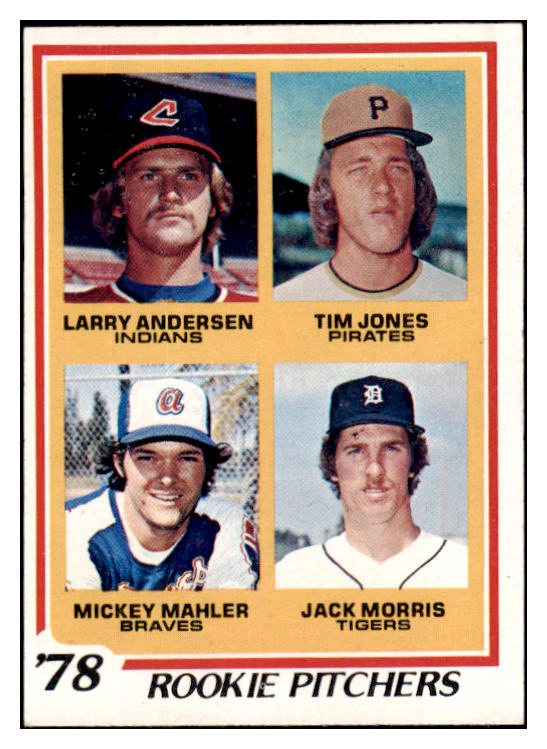 1978 Topps Baseball #703 Jack Morris Tigers VG-EX 530526