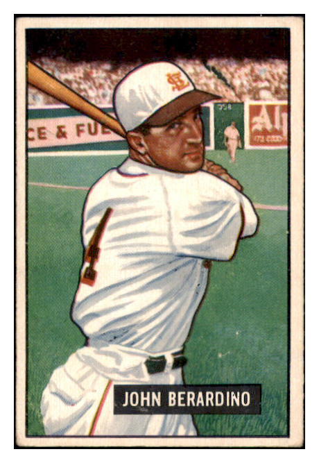 1951 Bowman Baseball #245 John Berardino Browns VG-EX 530827