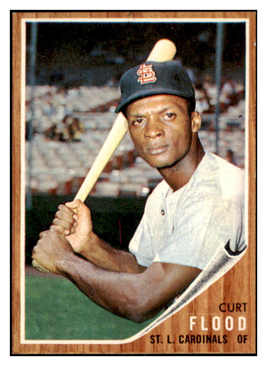 1962 Topps Baseball #590 Curt Flood Cardinals NR-MT 531117