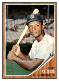 1962 Topps Baseball #590 Curt Flood Cardinals NR-MT 531117