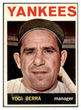 1964 Topps Baseball #021 Yogi Berra Yankees EX 531139