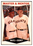 1960 Topps Baseball #007 Willie Mays Bill Rigney EX 531165