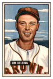 1951 Bowman Baseball #279 Jim Delsing Browns EX-MT 531372