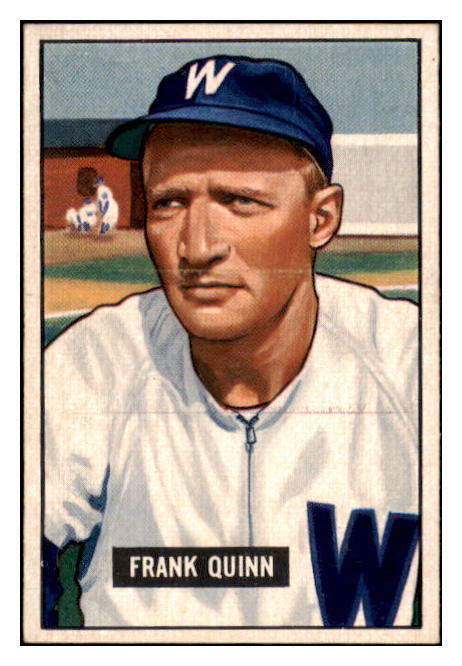 1951 Bowman Baseball #276 Frank Quinn Senators EX-MT 531374