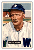 1951 Bowman Baseball #276 Frank Quinn Senators EX-MT 531374