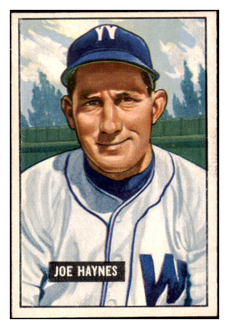 1951 Bowman Baseball #240 Joe Haynes Senators EX-MT 531390