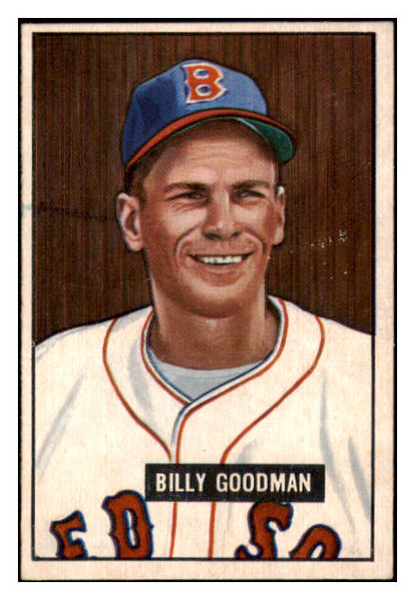 1951 Bowman Baseball #237 Billy Goodman Red Sox EX-MT 531392