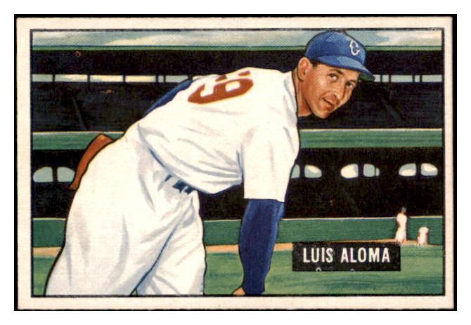 1951 Bowman Baseball #231 Luis Aloma White Sox EX-MT 531395