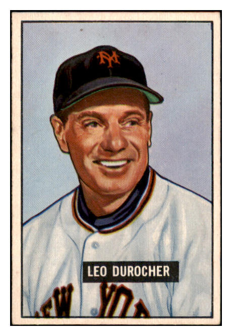 1951 Bowman Baseball #233 Leo Durocher Giants EX-MT 531432