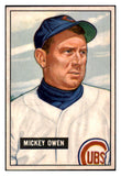 1951 Bowman Baseball #174 Mickey Owen Cubs EX-MT 531436