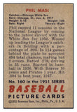 1951 Bowman Baseball #160 Phil Masi White Sox EX-MT 531441